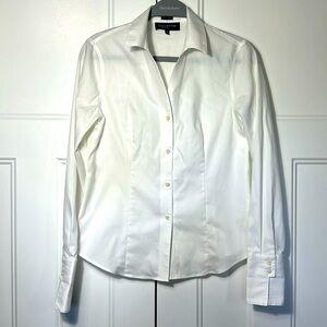 Jones New York Collection 
* V-neck button up dress shirt 
* Business cuffs